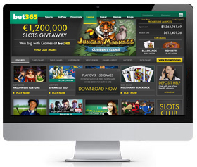 bet365 UK casino screenshot